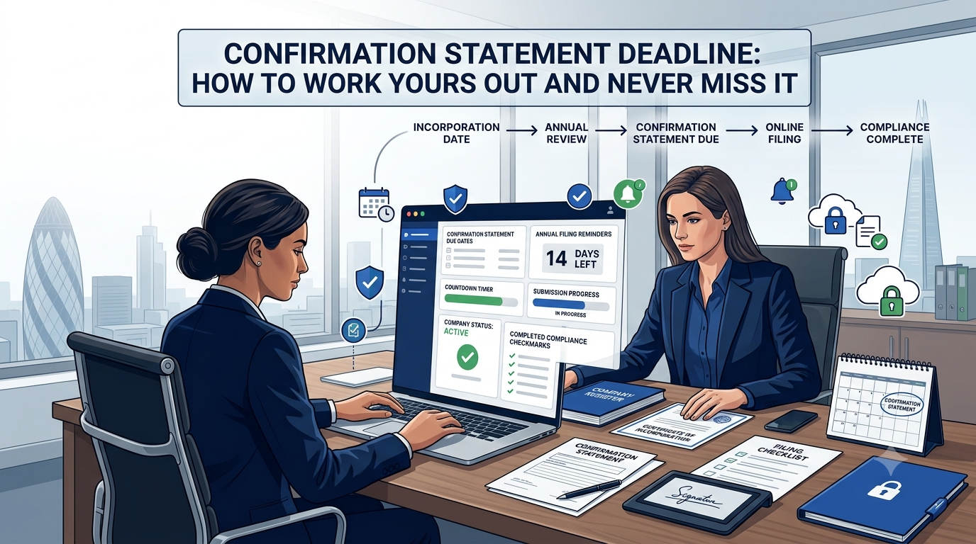 Confirmation Statement Deadline: How to Work Yours Out and Never Miss It