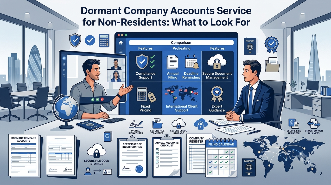 Dormant Company Accounts Service for Non-Residents What to Look For