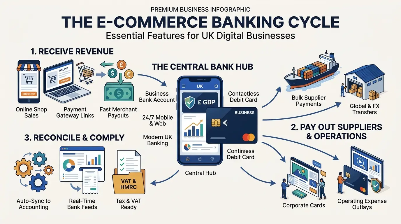 Features to Look for in a Bank Account for Ecommerce Business
