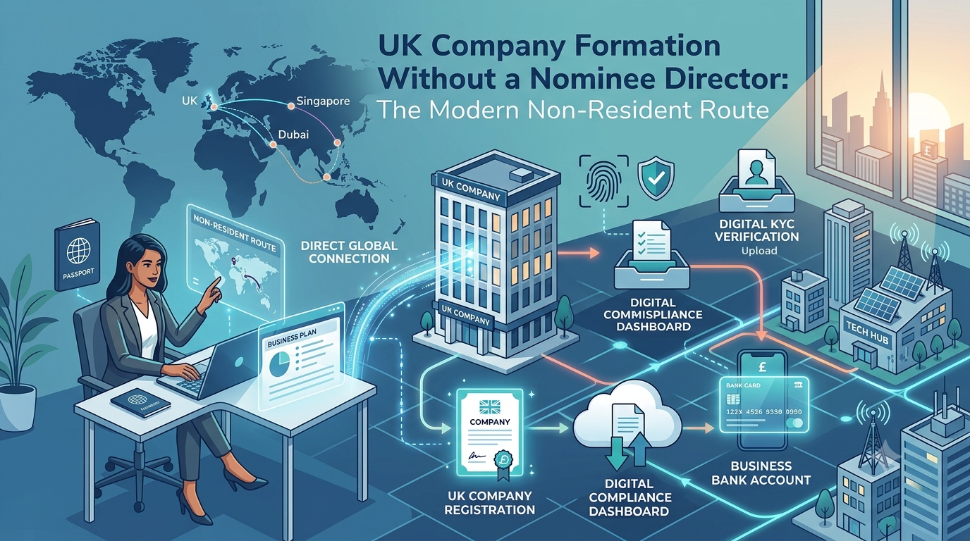 UK Company Formation Without a Nominee Director: The Modern Non-Resident Route