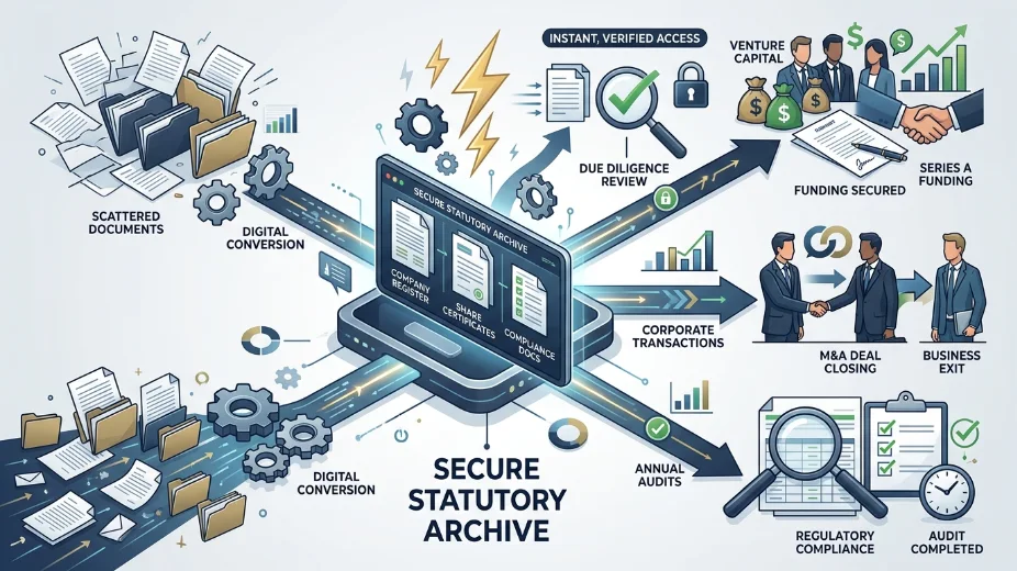 How Does Professional Archiving Support Corporate Transactions and Audits