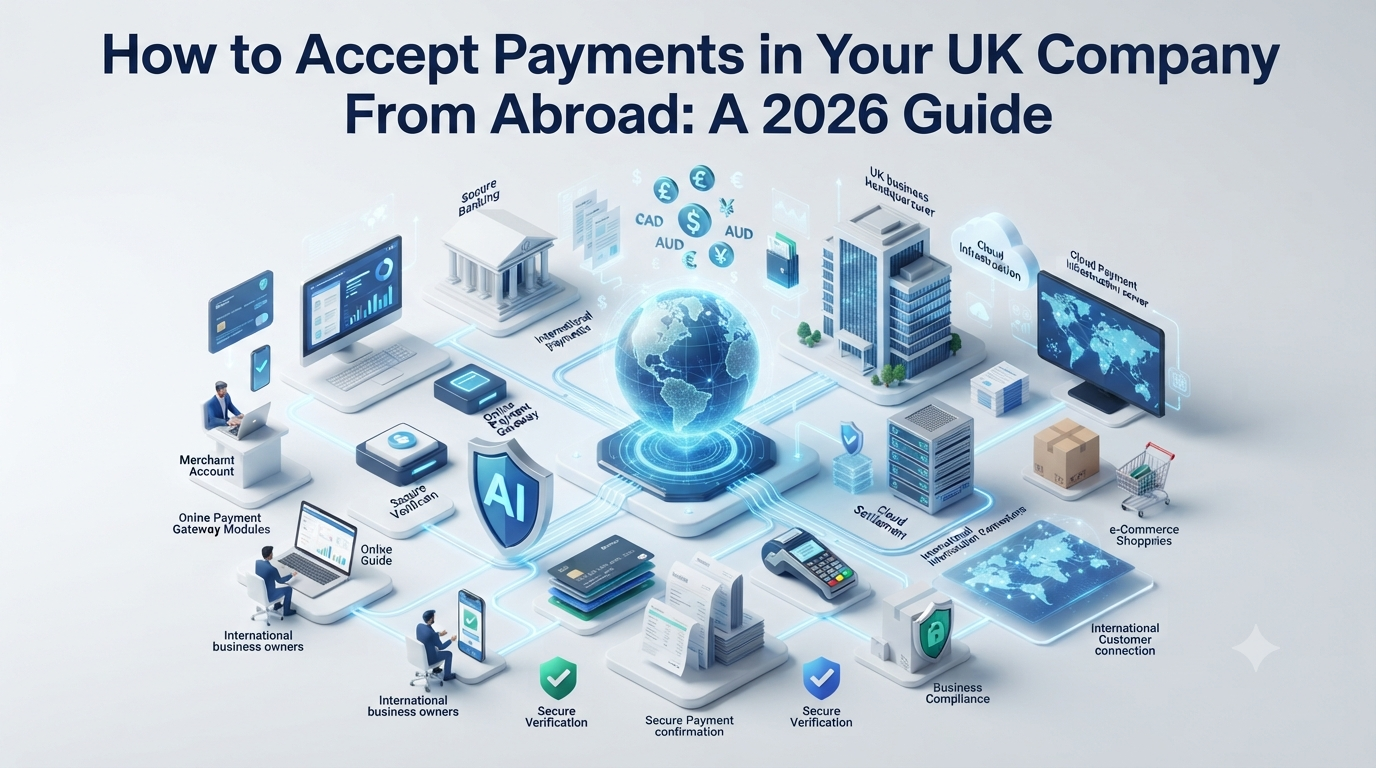 How to Accept Payments in Your UK Company From Abroad A 2026 Guide