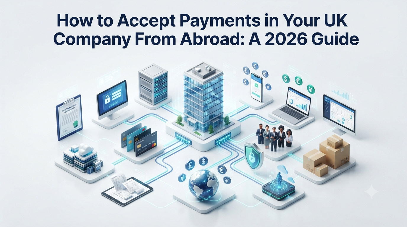 How to Accept Payments in Your UK Company From Abroad A 2026 Guide