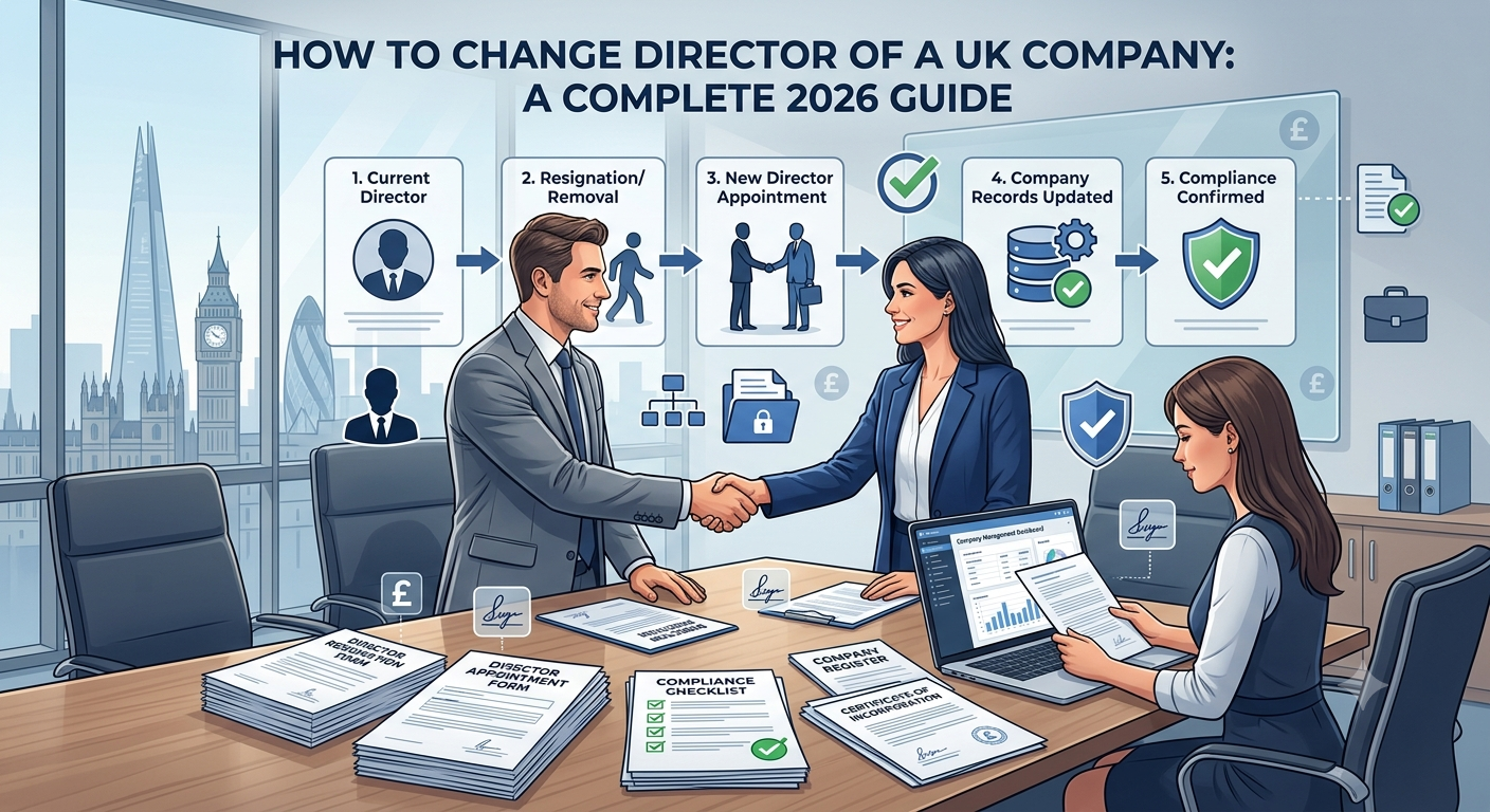How to Change Director of a UK Company A Complete 2026 Guide