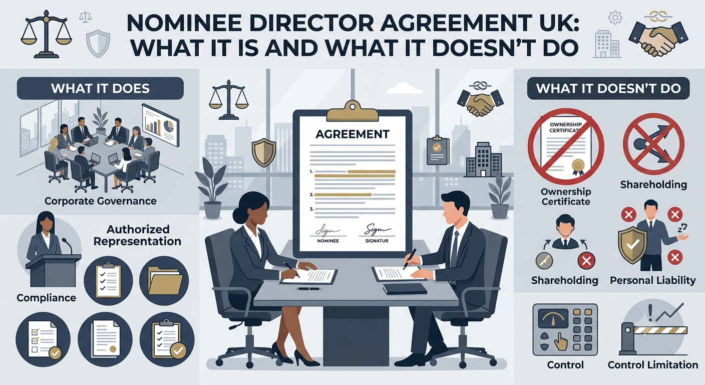 Nominee Director Agreement UK: What It Is and What It Doesn't Do