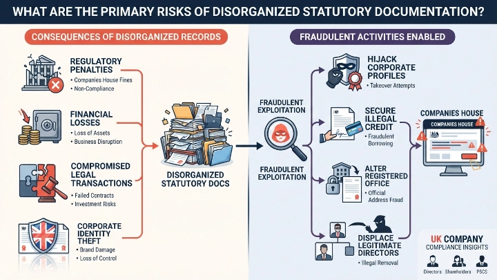 What Are the Primary Risks of Disorganized Statutory Documentation