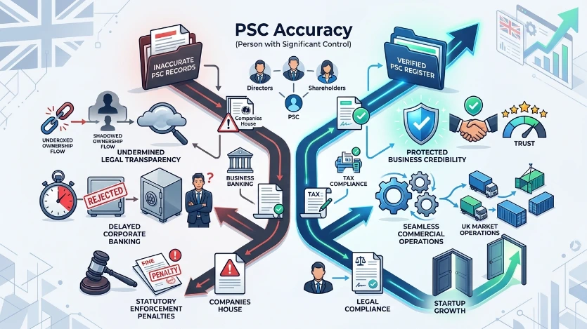 Why Is PSC Information Accuracy Critical for Corporate Standing