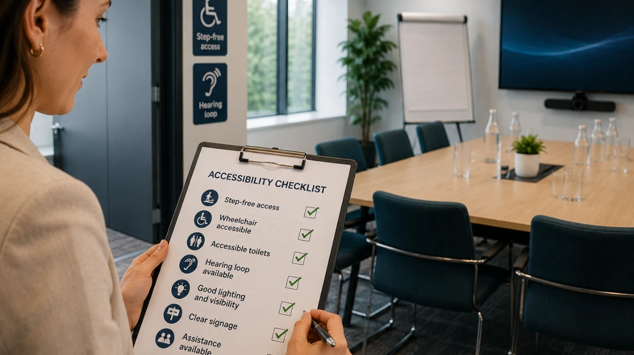 Accessibility Checklist for Booking a Conference Room in 2026?