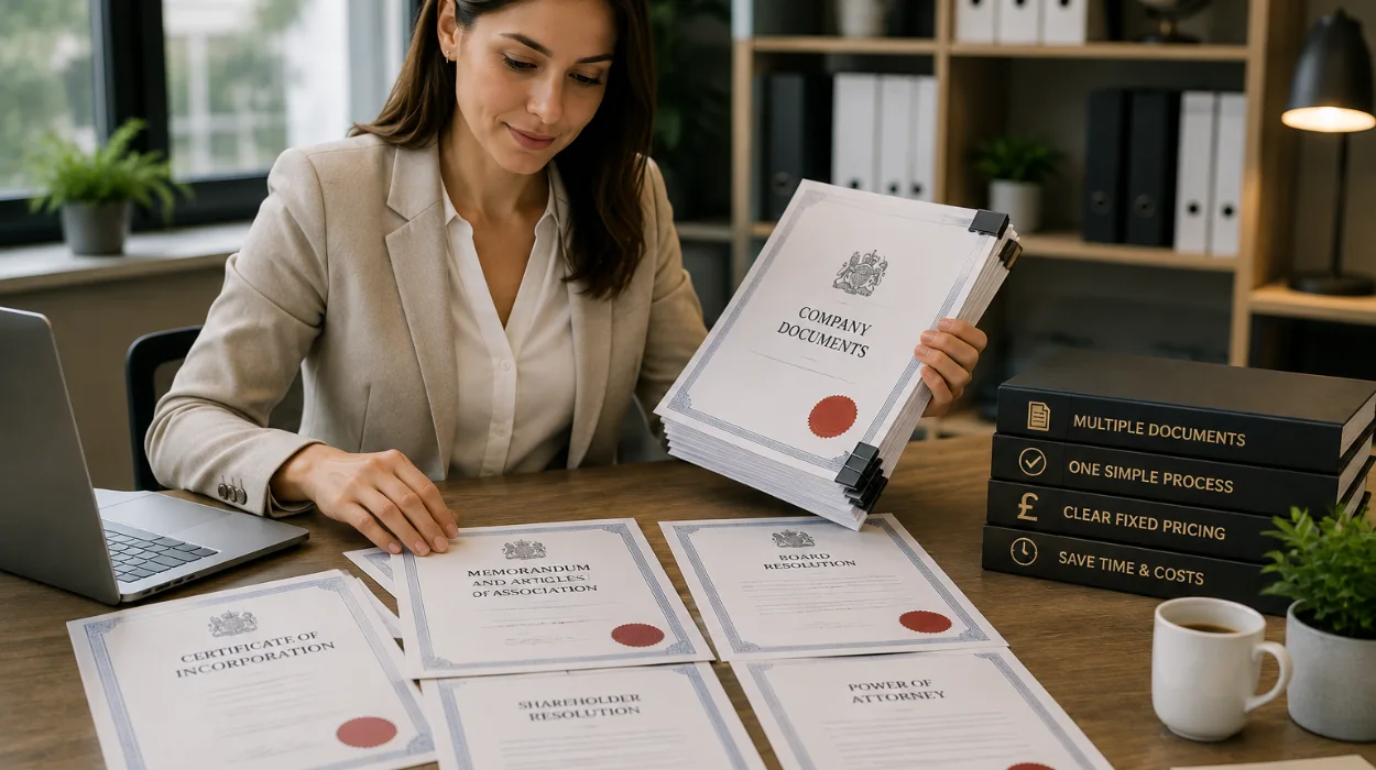 Apostille Multiple Company Documents and Save With Form My Company in 2026?