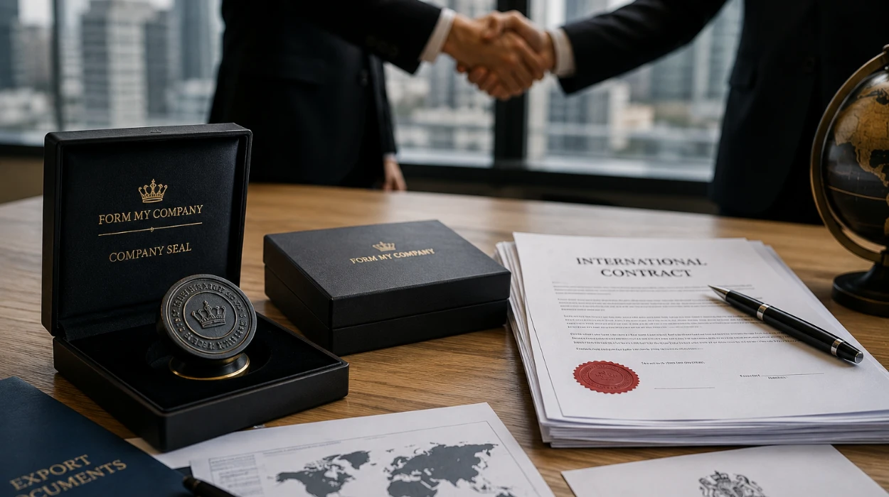 Buy a Company Seal for International Deals With Form My Company in 2026