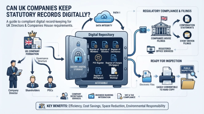 Can UK Companies Keep Statutory Records Digitally