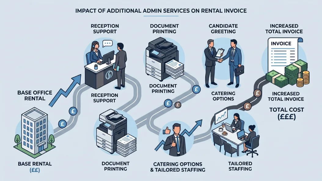 Do Additional Administrative Services Increase the Rental Bill