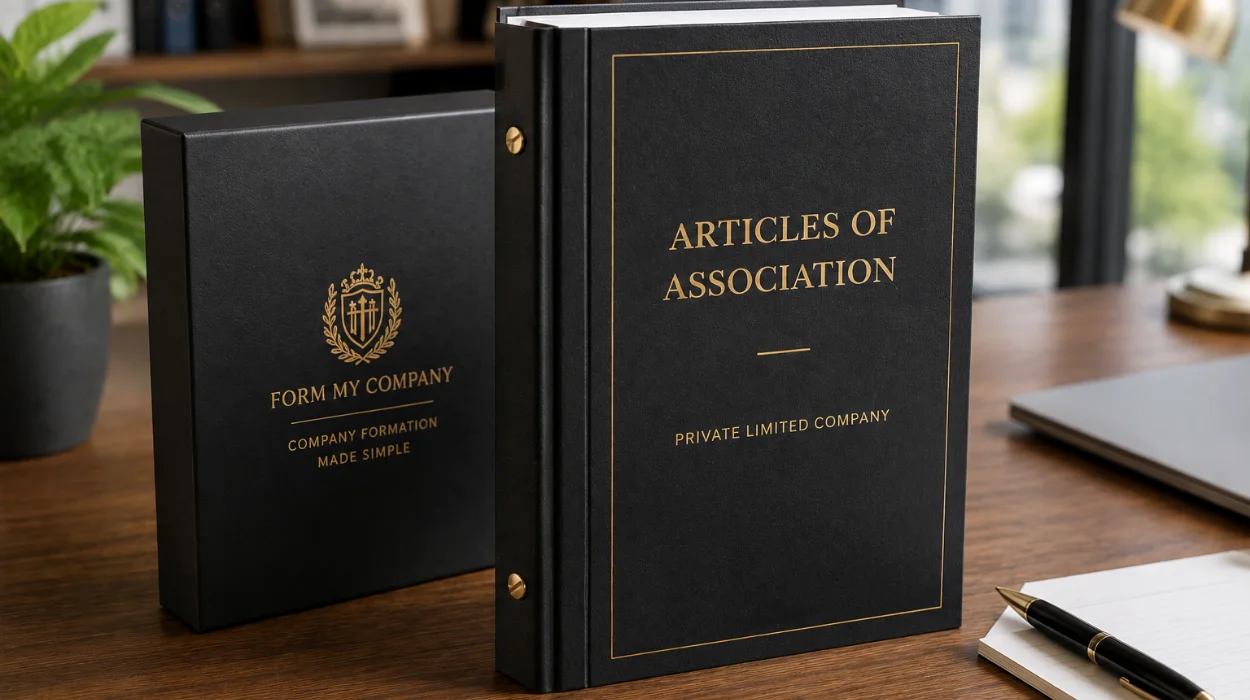 Get Bound Articles of Association From Form My Company in 2026