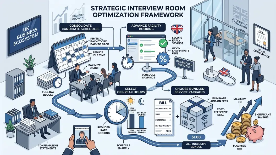 How Can Businesses Optimize Their Interview Room Rental Expenses
