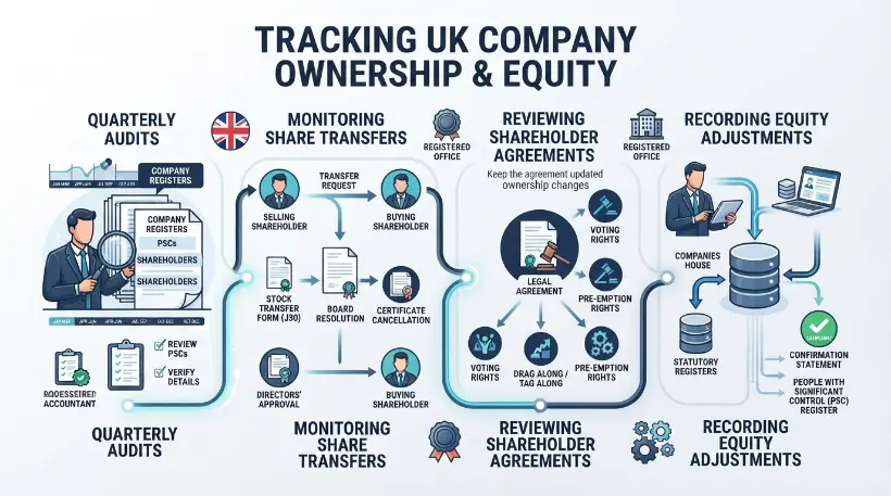 How Can Companies Accurately Track Ownership Changes Throughout the Year