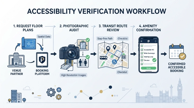 How Can Organizations Verify Room Accessibility Prior to Booking