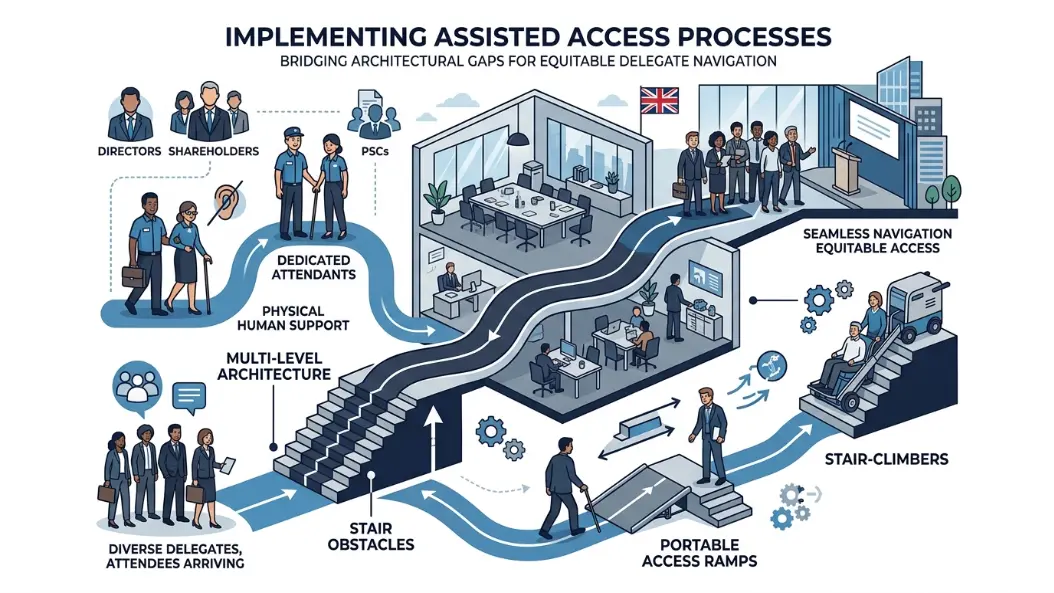 How Do Assisted Access Venues Function During Conferences