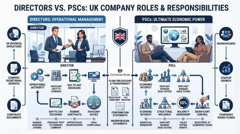 How Do PSC and Director Roles Compare in Legal Responsibility