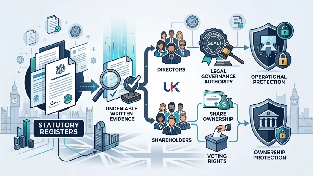 How Do Statutory Registers Protect Directors and Shareholders