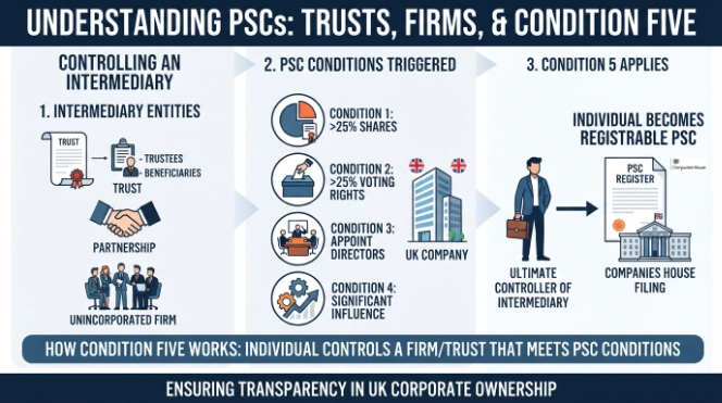How Do Trusts and Firms Trigger PSC Status