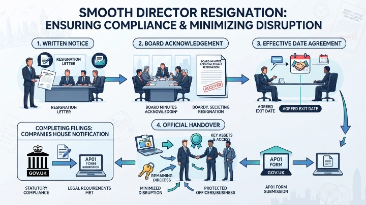 How Do You Ensure a Smooth Director Resignation Without Board Disputes