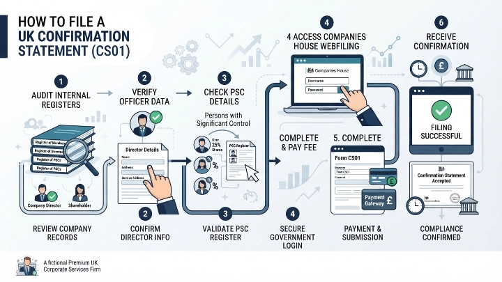 How Do You File a Confirmation Statement Step-by-Step