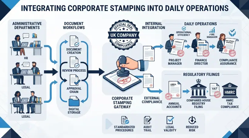 How Do You Integrate Corporate Stamping Into Daily Operations