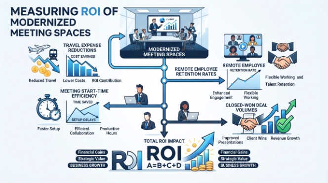 How Do You Measure the Return on Investment for Modernized Meeting Spaces