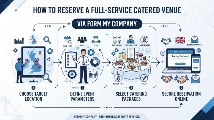 How Do You Reserve a Full-Service Catered Venue with Form My Company