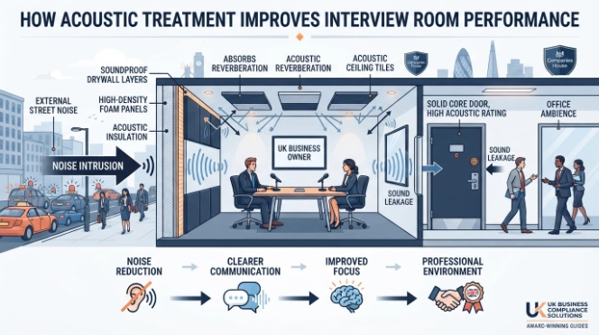 How Does Acoustic Treatment Improve Interview Room Performance