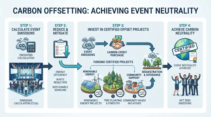 How Does Carbon Offsetting Finalize Meeting Neutrality