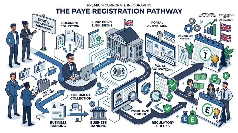 How Does Form My Company Assist Small Businesses With PAYE Setup