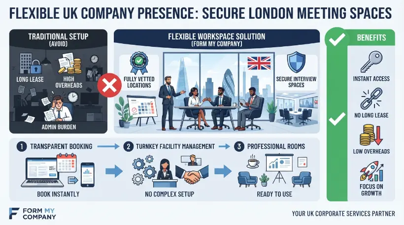 How Does Form My Company Deliver Secure Interview Spaces