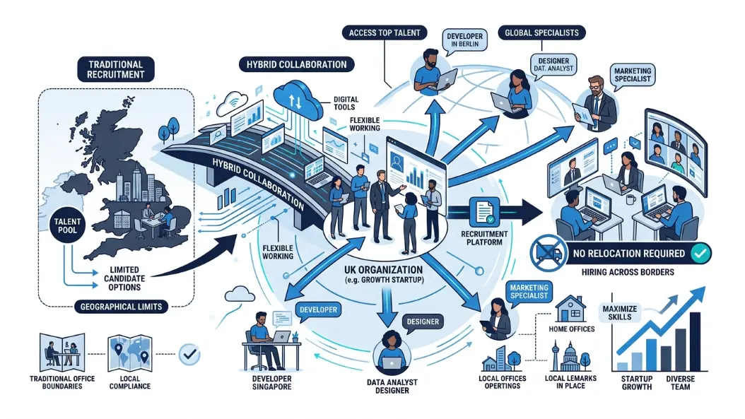 How Does Hybrid Collaboration Expand Access to Top Talent