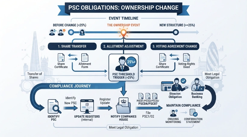 How Does an Ownership Change Trigger PSC Obligations