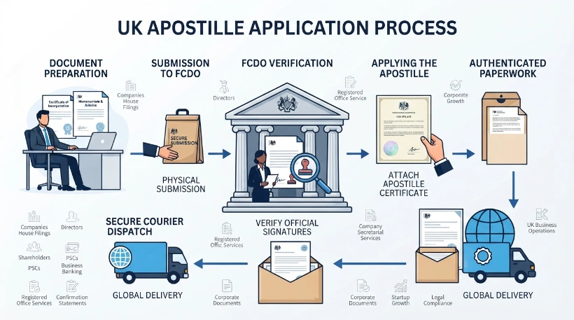 How Does the UK Apostille Application Process Work