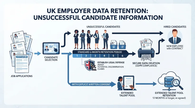 How Long Can Employers Legally Keep Candidate Information