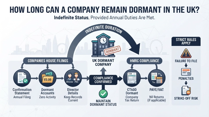 How Long Can a Company Remain Dormant in the UK