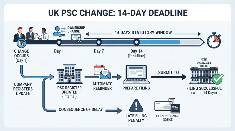 How Long Do You Have to Submit a PSC Change to Companies House