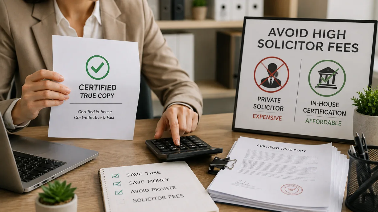 How to Avoid the Cost of Booking a Private Solicitor for Certification in 2026?