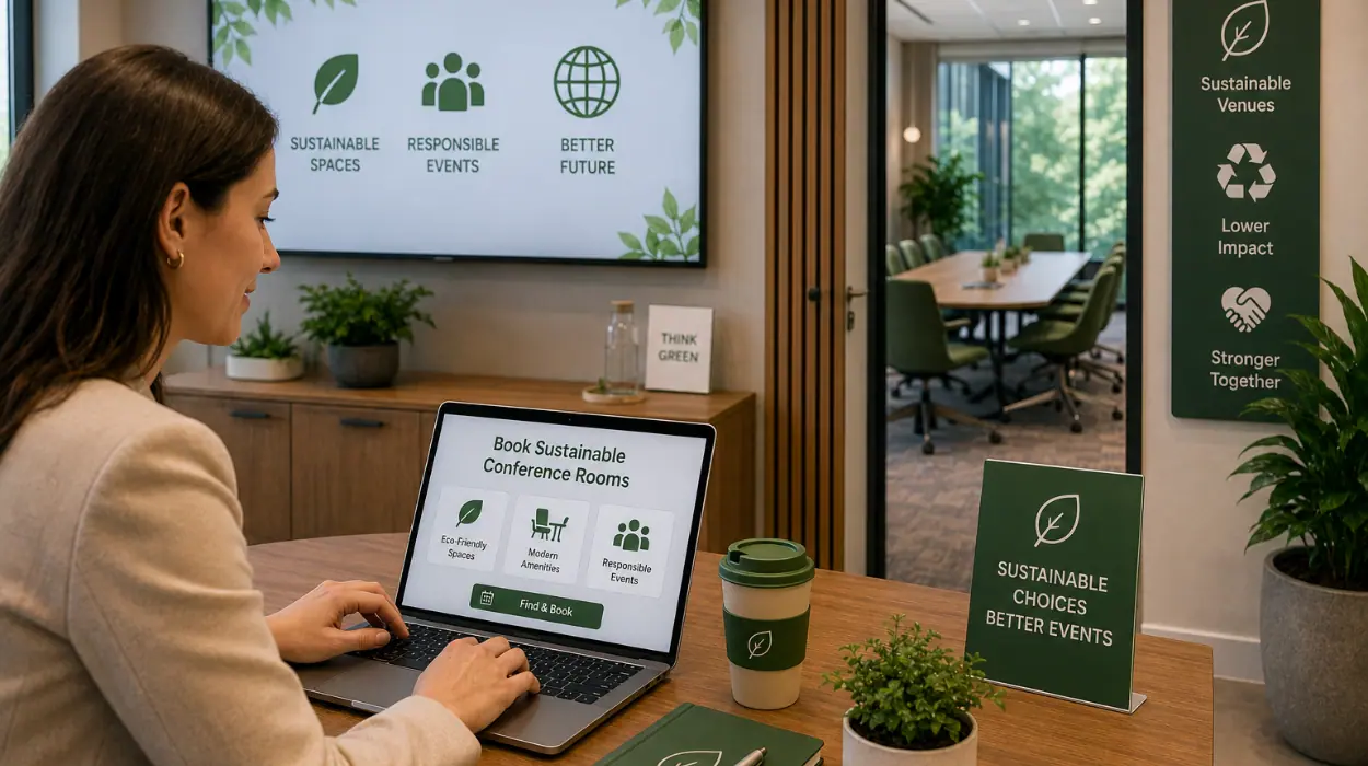How to Book Sustainable Conference Rooms With Form My Company in 2026?