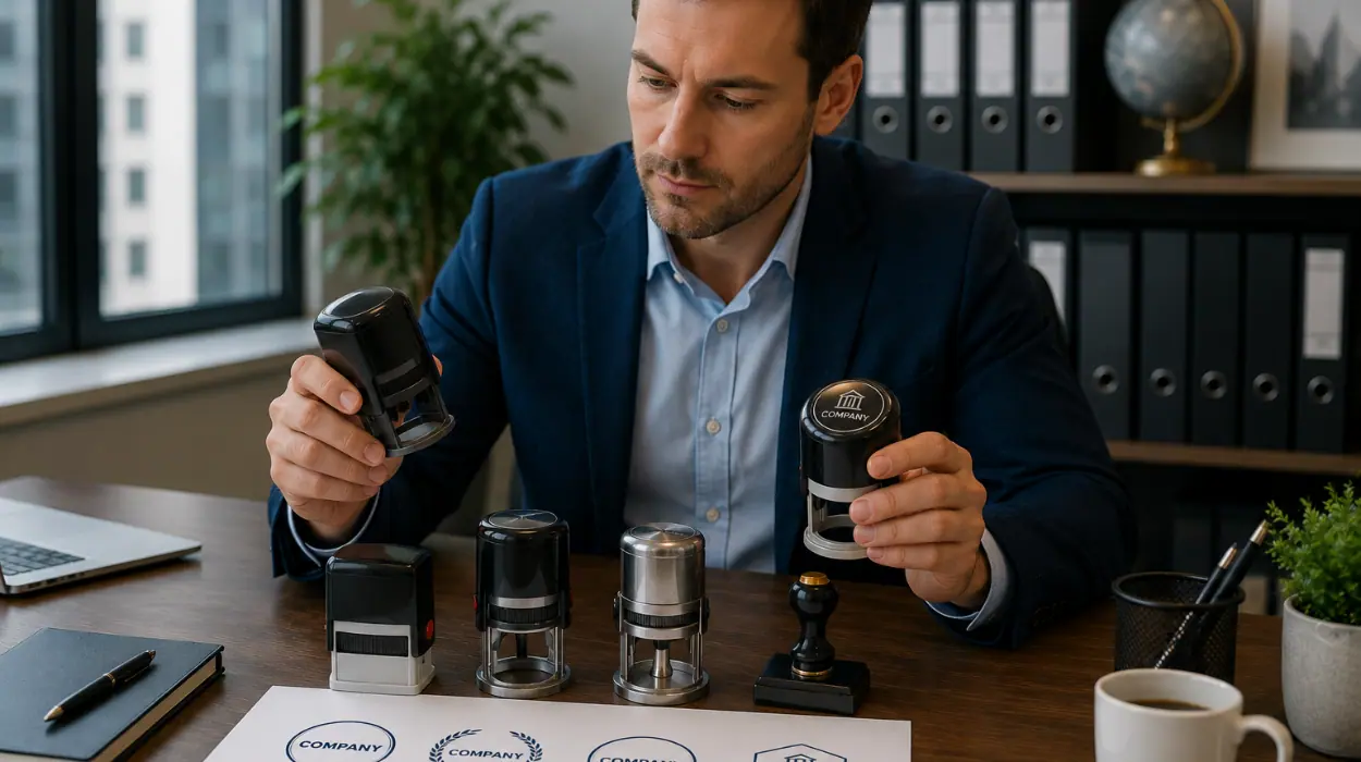 How to Choose a Company Stamp That Looks Professional in 2026?