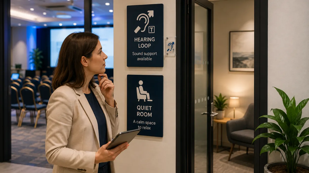 How to Choose a Venue With Hearing Loops and Quiet Rooms in 2026?