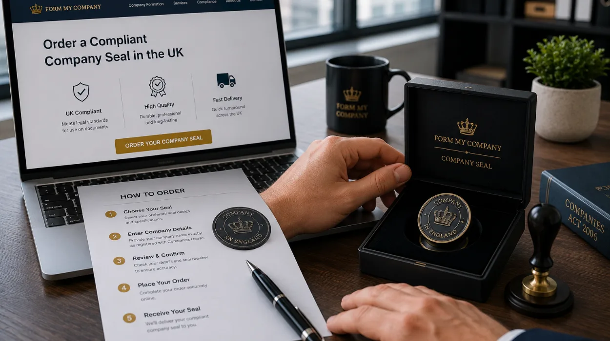 How to Order a Compliant Company Seal in the UK in 2026