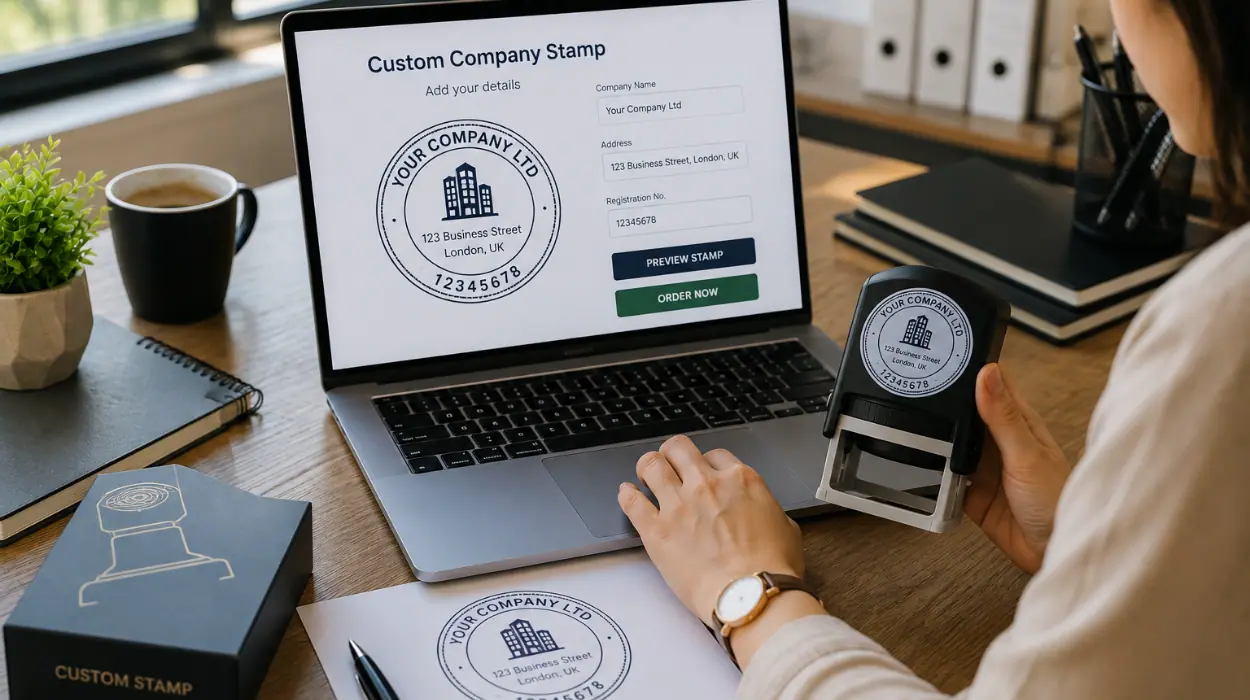 How to Order a Custom Company Stamp With Your Details in 2026?