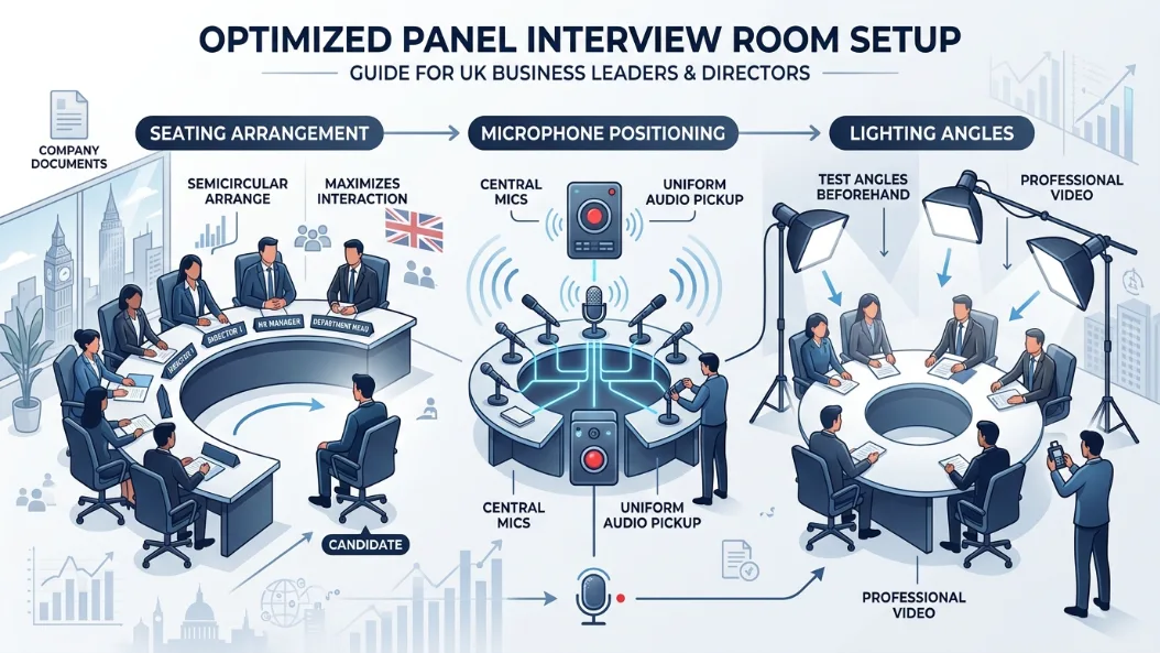 How to Set Up a Room for Panel Interviews