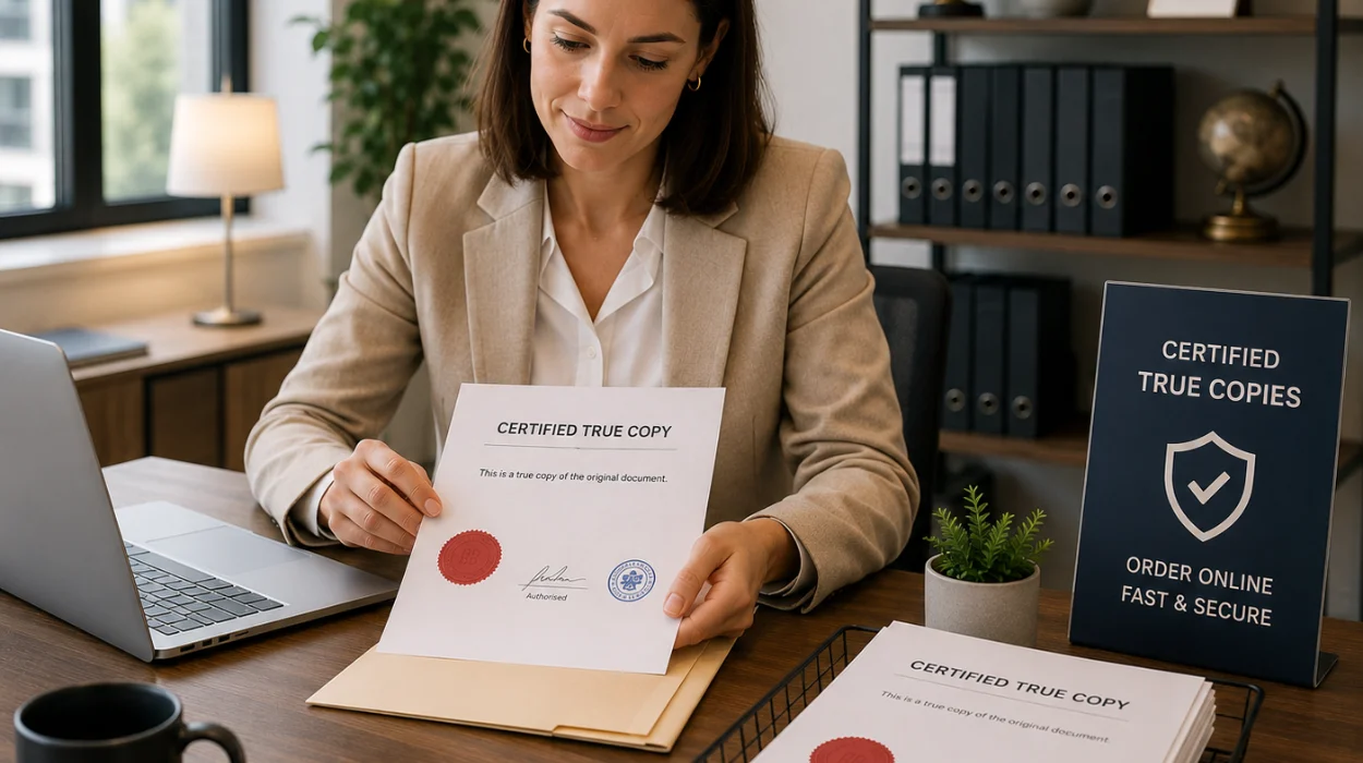 Order Certified True Copies With Form My Company in 2026?