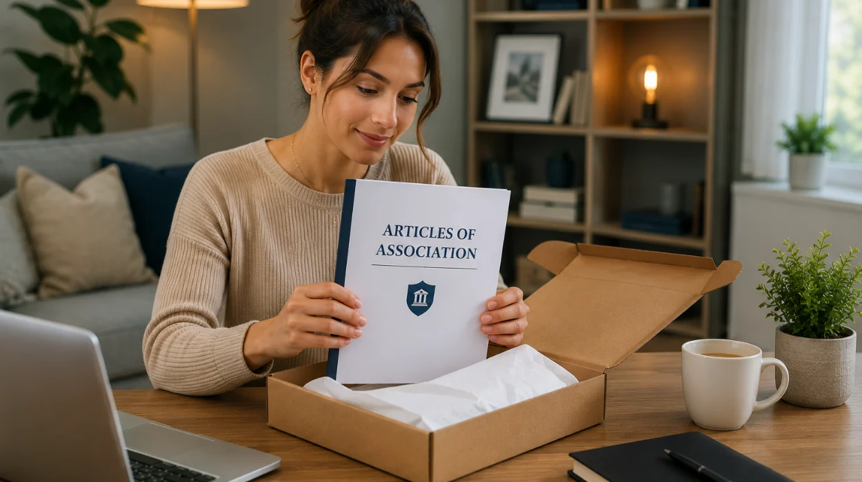 Order Your Articles of Association Today From Form My Company in 2026
