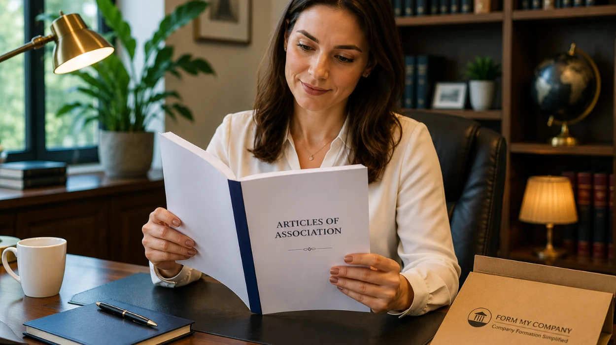 Order a Printed Articles of Association With Form My Company in 2026