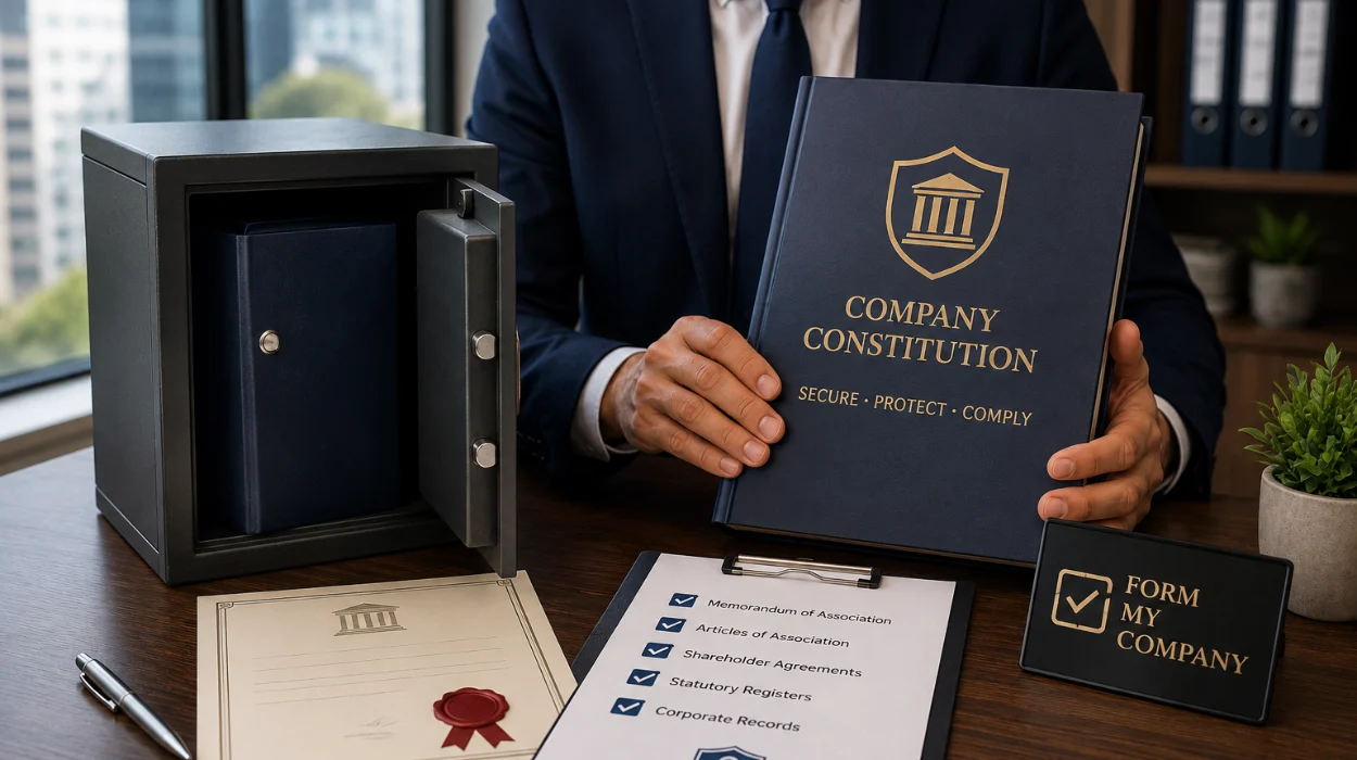 Secure Your Company Constitution With Form My Company in 2026